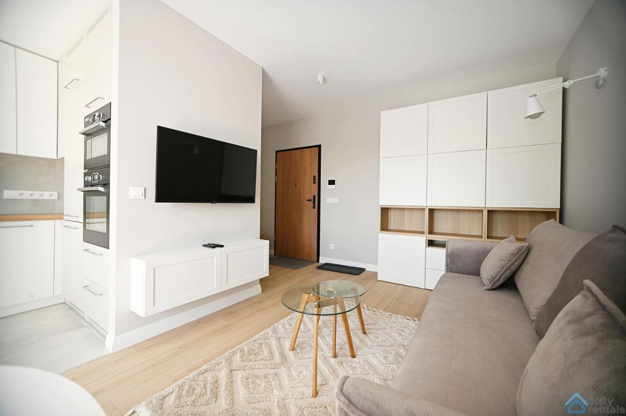Beige 3City Apartment With Parking In Gdansk By Noclegi Renters Extérieur photo